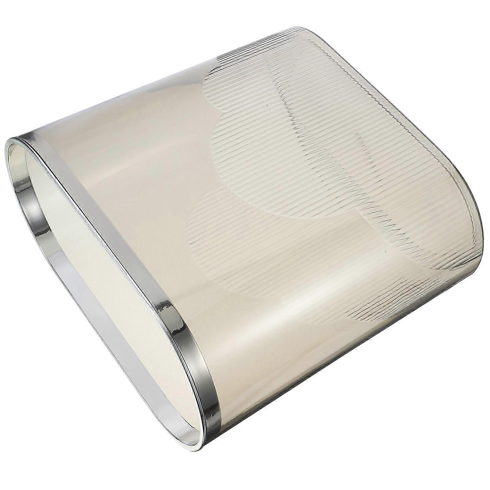 Transparent Plastic Trash Can for Home Use and Safe Wide Application Practical Storage Solution 12.5 Gallons