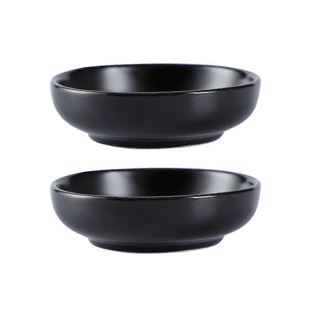 Appetizer Serving 3Pcs Simple Ceramic Relish Dish Suitable For Catering Designed Dish