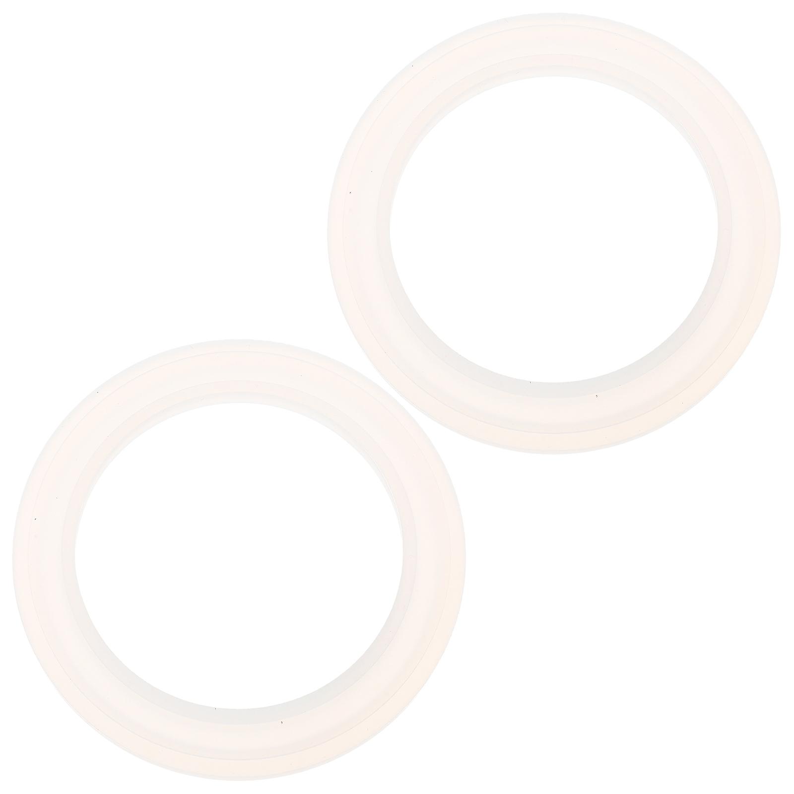 Transparent Silicone Espresso Machine Sealing Ring Set for Home Use, Heat Resistant and Easy to Clean