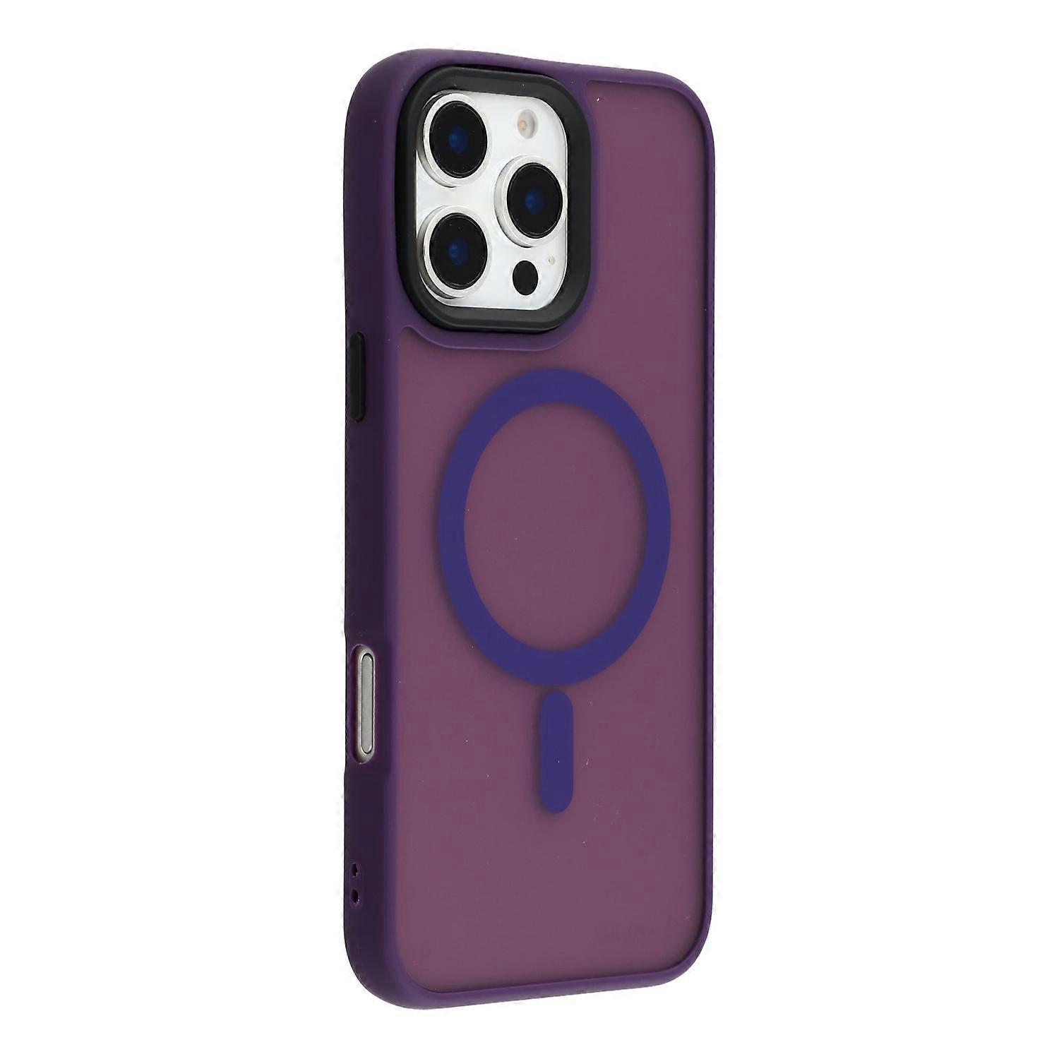 For iPhone 16 Pro Case Compatible with MagSafe Skin-Touch PC TPU Phone Cover