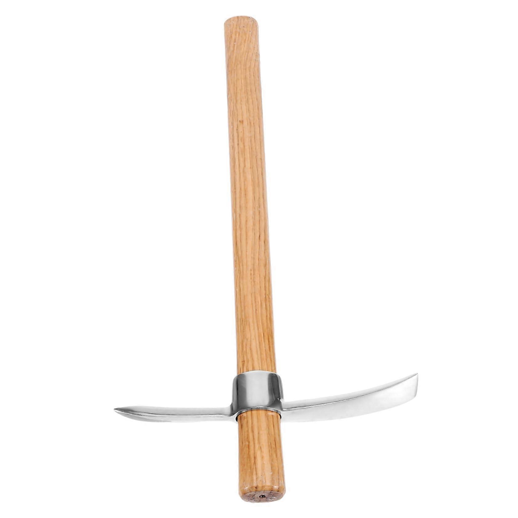 Garden Hoe Weeding and Planting Tool, Durable Steel Blade With Ergonomic Handle for Effortless Weeding in Flower Beds