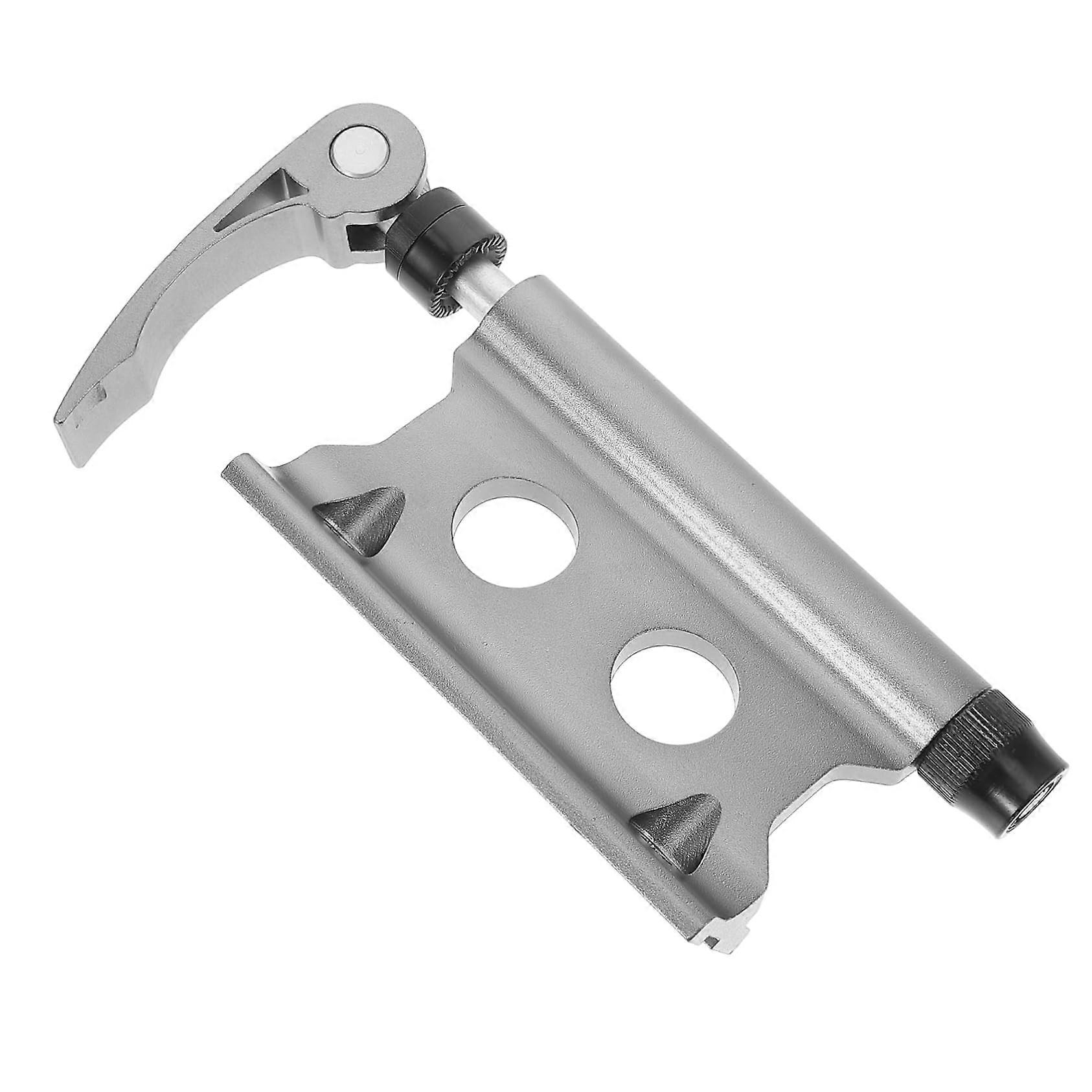 Bicycle Front Wheel Holder Mount - Silver Bicycle Fork Block Carrier for Car Transport, Compatible with Most Bicycles