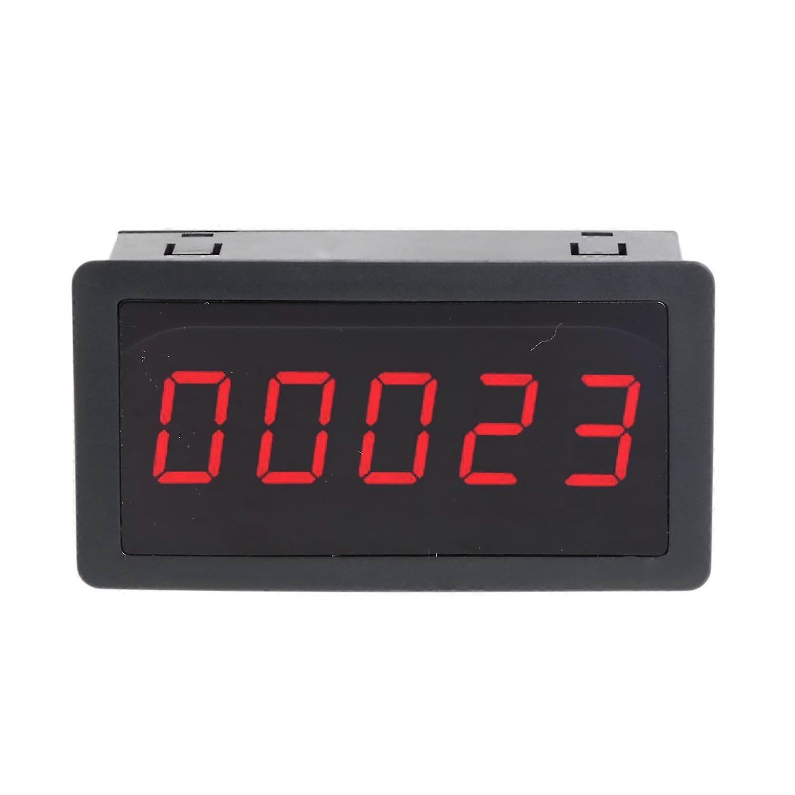 Plus Counter Panel Totalizer 0-9999 Digital LED Counter Panel Meter 5 Digits