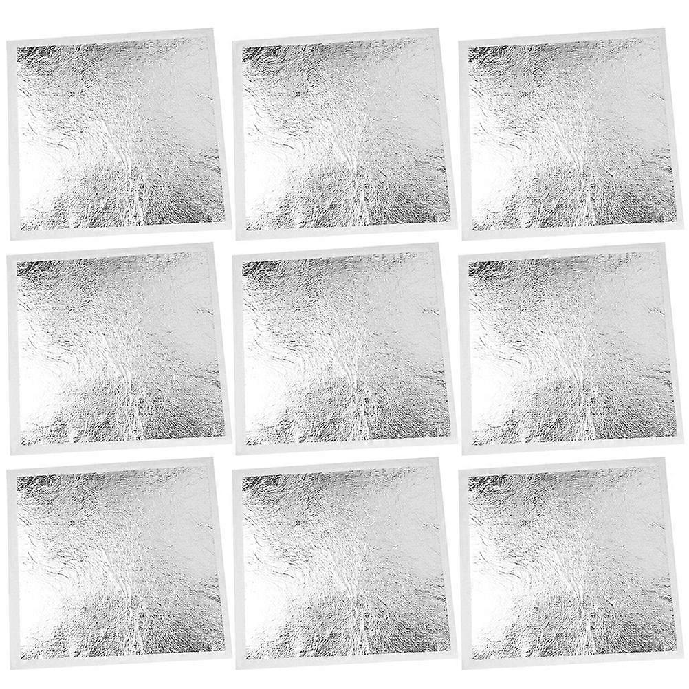 200 قطعة تذهيب احباط تقليد احباط ورقة فضية لتزيين الحرف الفنية