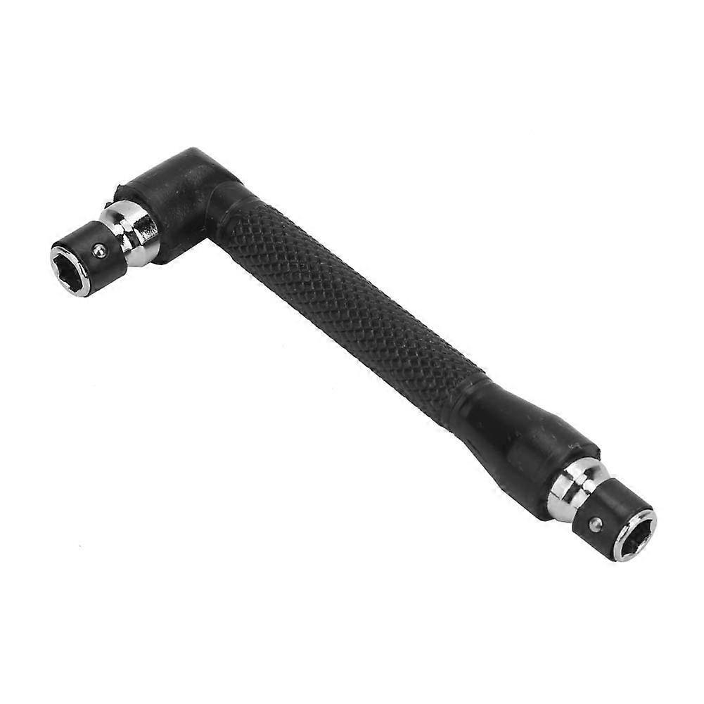 Mini-Doppelkopf-L-Typ Galvanized Steel Screwdriver Bit Socket Wrench For Installation 1/4-Inch Drive