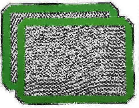 Nonstick Silicone Baking Mat Set - 2 Quarter Sheets (11.5"x8.5")