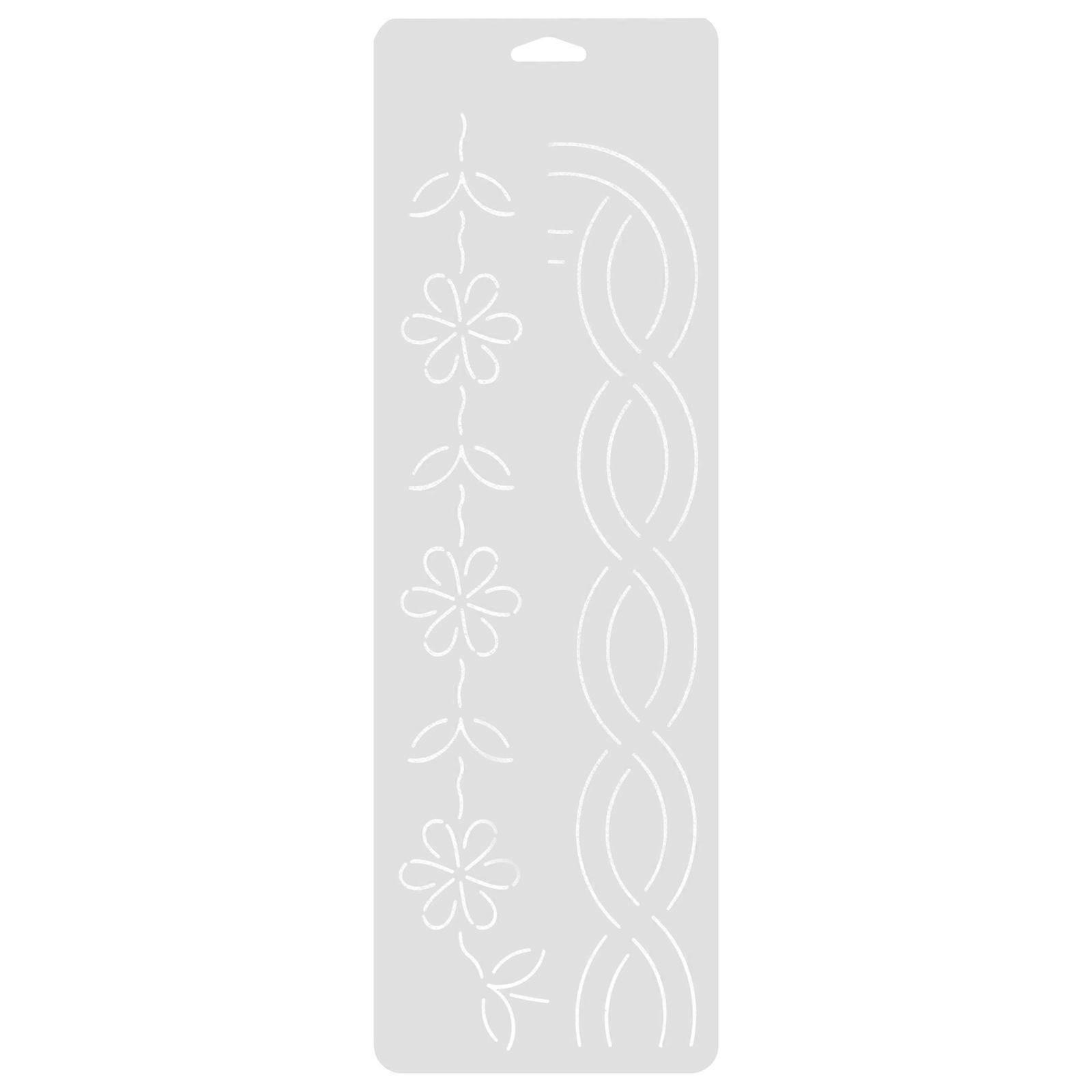 1PC Quilting Template Sewing Ruler DIY Hollow Quilting Patchwork Template