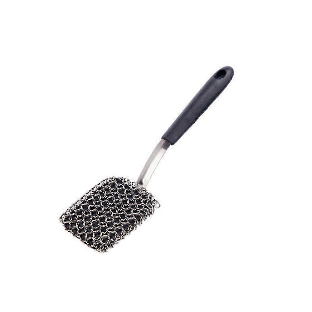 3-in-1 Chainmail Grill Scrubber,Chain Mail Grill Scrubber Cast Iron,Hairless