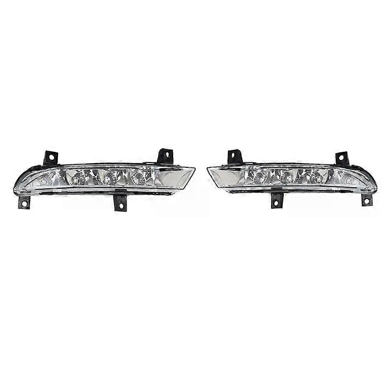 Apply 1Z0941067 1Z0941068 For Skoda Octavia A5 A6 RS 2009 2010 2011-2013 LED DRL Front Bumper Daytime Running Light Fog Lamp Foglight