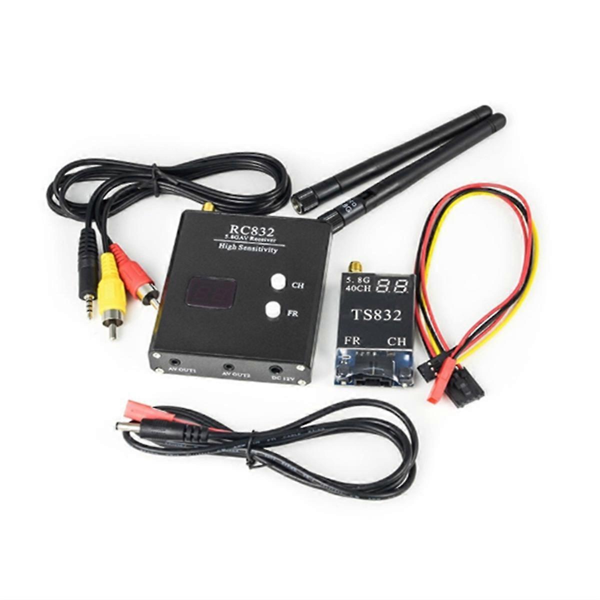 TS832 & RC832/RC832H V3.0 Transmitter Recevier Wireless Audio Video Transmission System 48Ch 5.8G 60