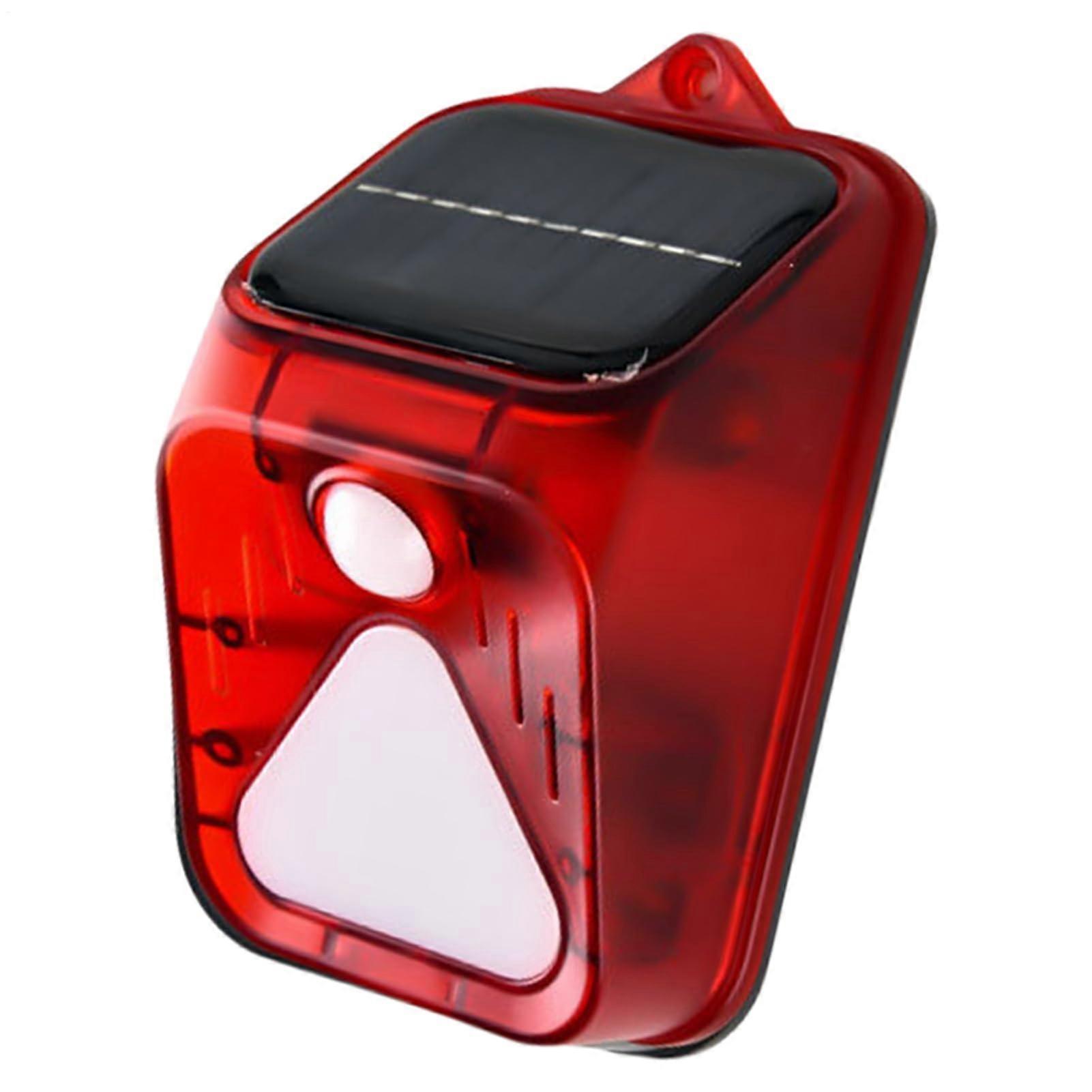 Solar Animal Drive Light Deer Repeller For Plants 4Mode Sensor Light Waterproof Loud Alarm PP Material Garden Repeller