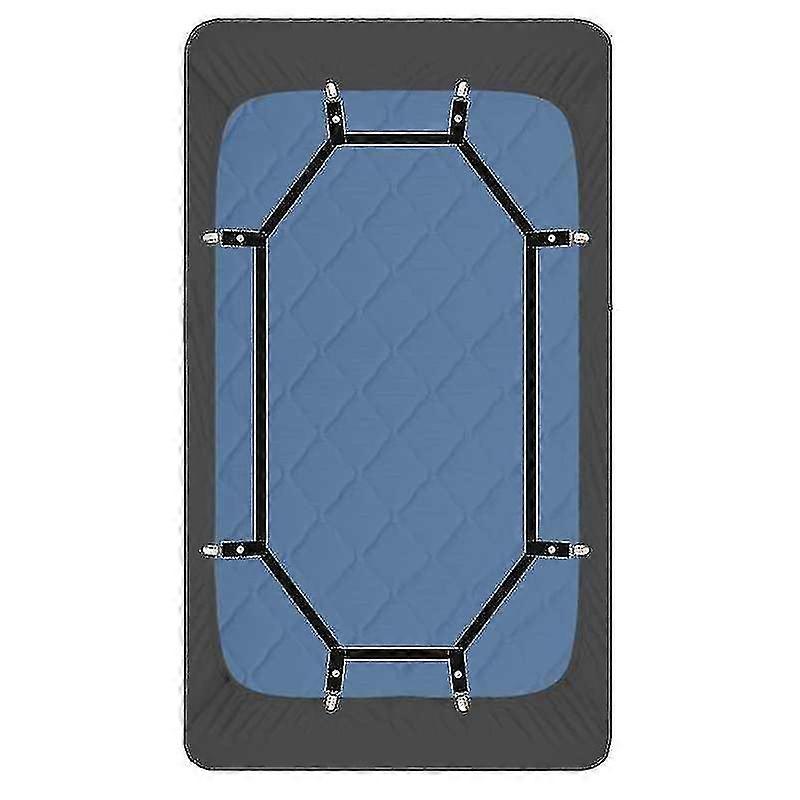 Bed sheet fasteners, plastic clips with elastic ropes, suitable for various bed types