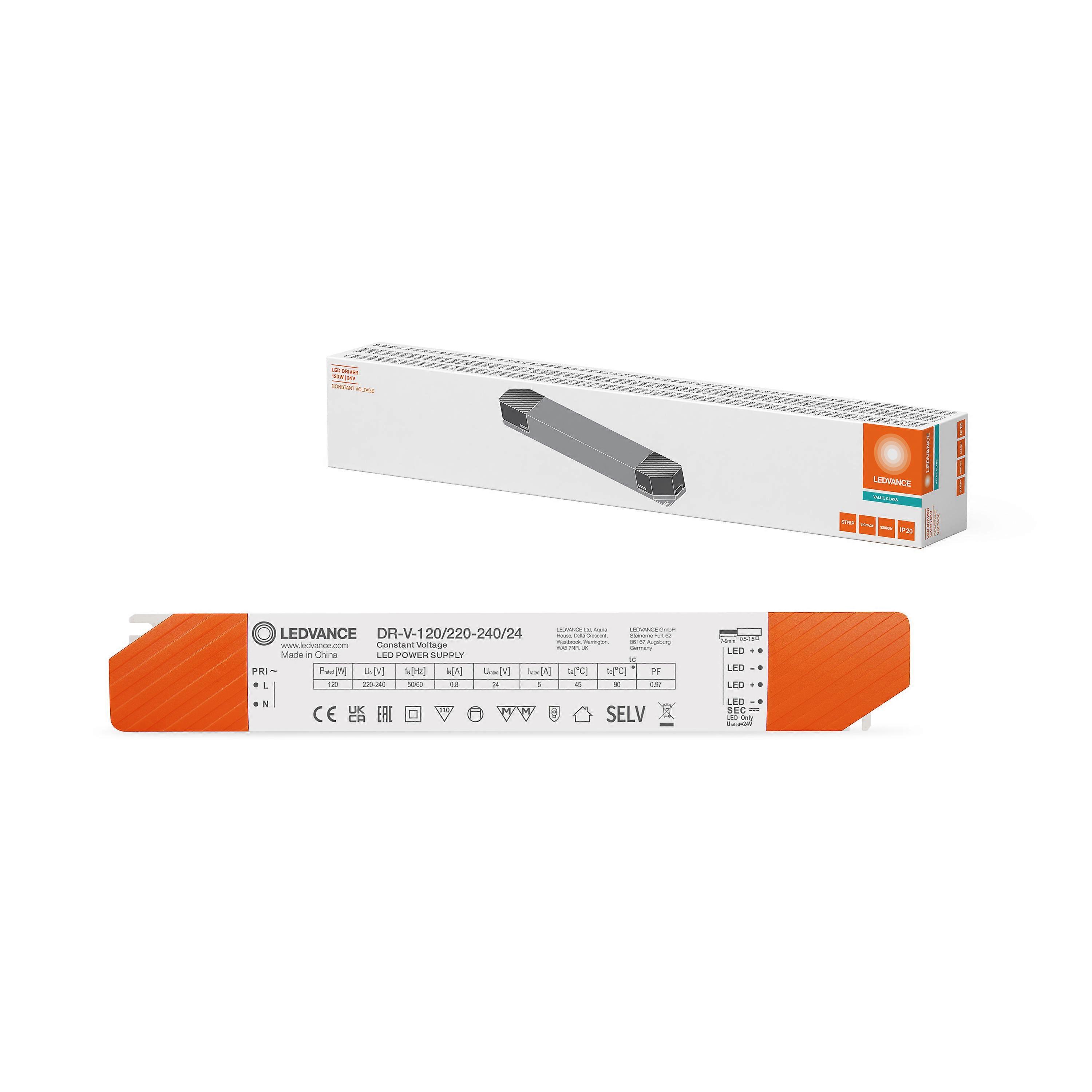 LED DRIVER VALUE  120/220-240/24