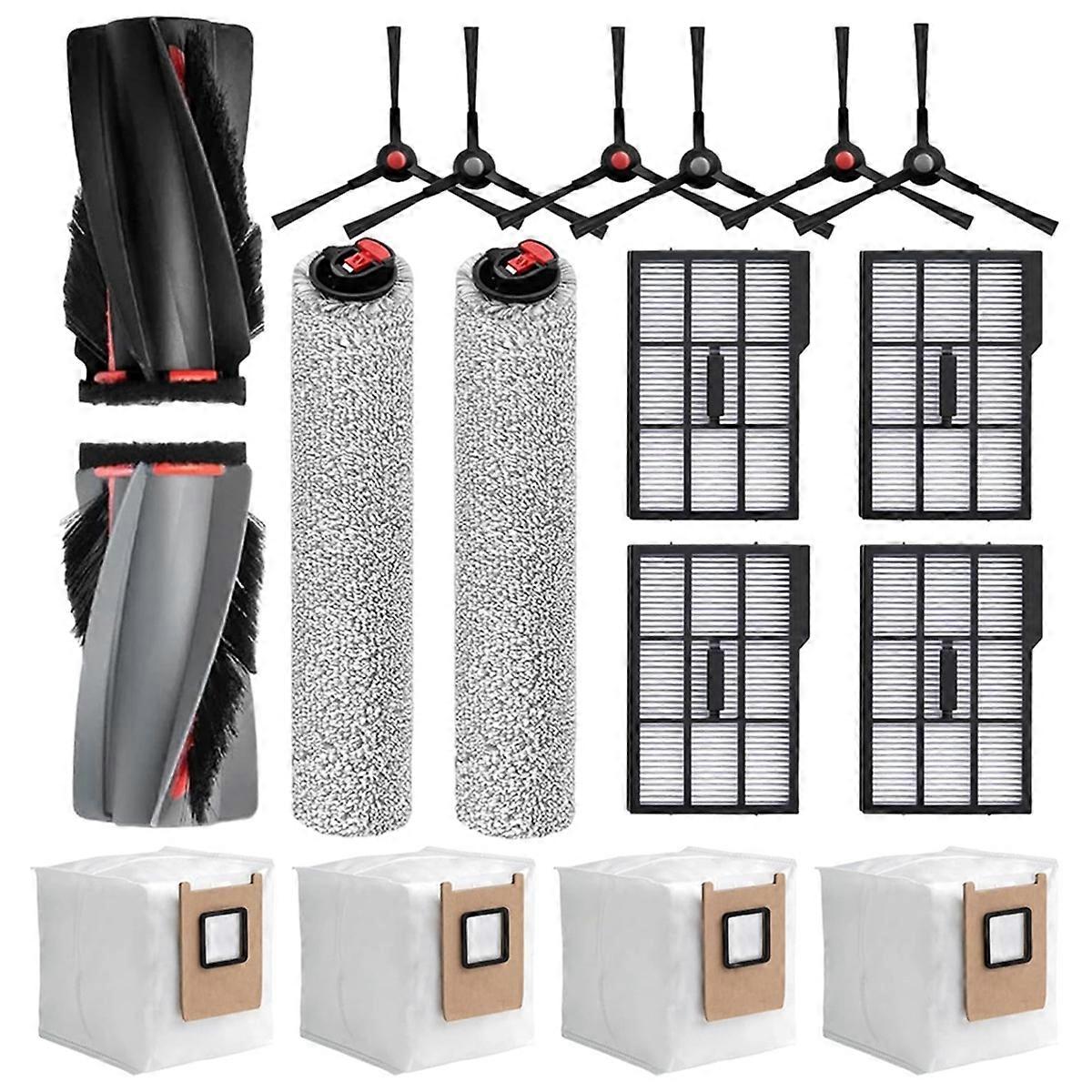 Replacement Kits for E25 Omni / E28 Omni Robot Vacuum, Accessories Main Side Brush Hepa Filter Mop