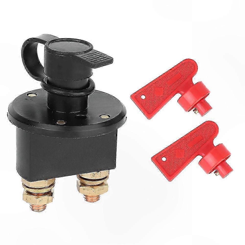 Universal 12/24V Automotive Power Switch with Battery Isolator and Disconnect Functionality