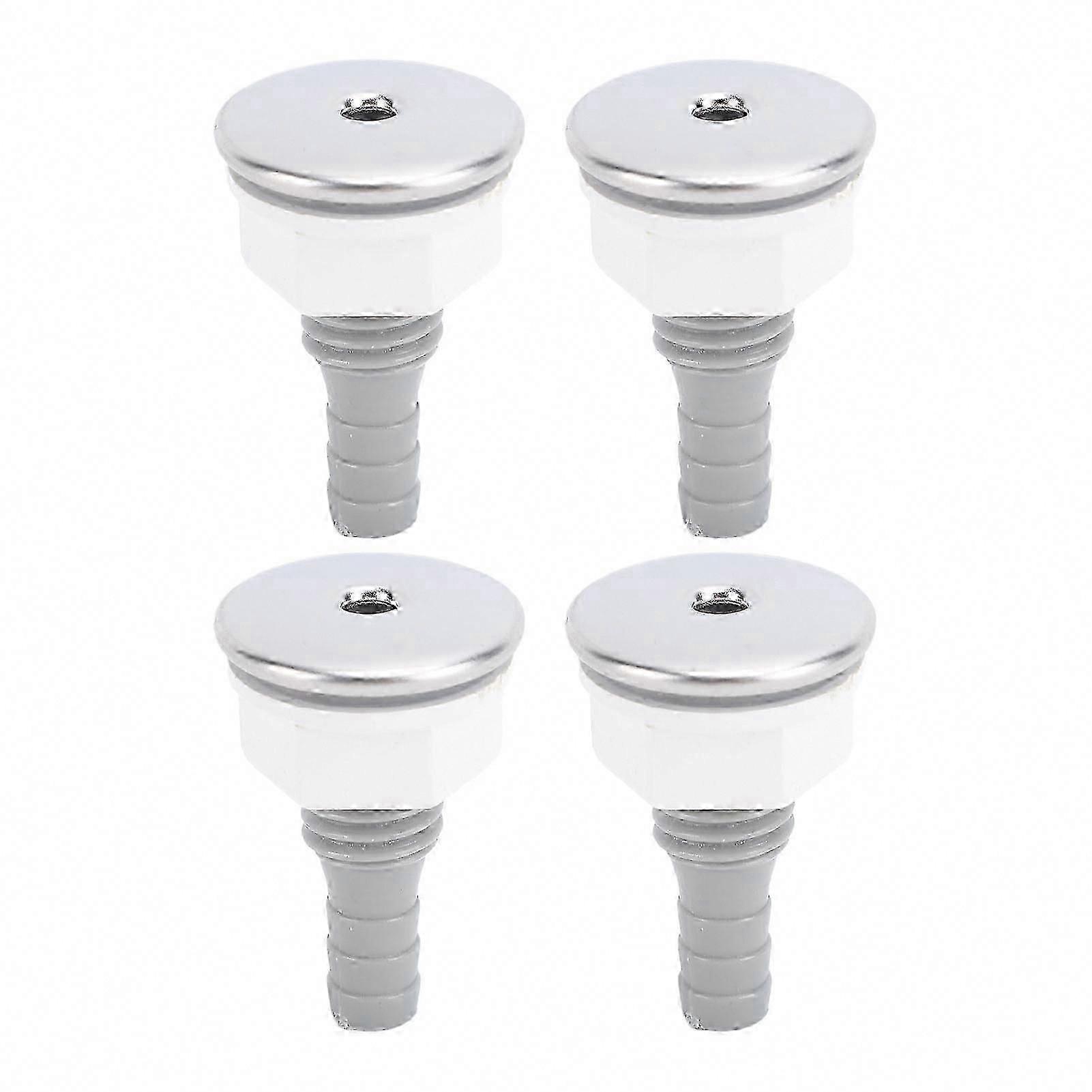 4pcs PVC SPA Bathtub Air Bubble Jet Nozzle for Pool Accessory