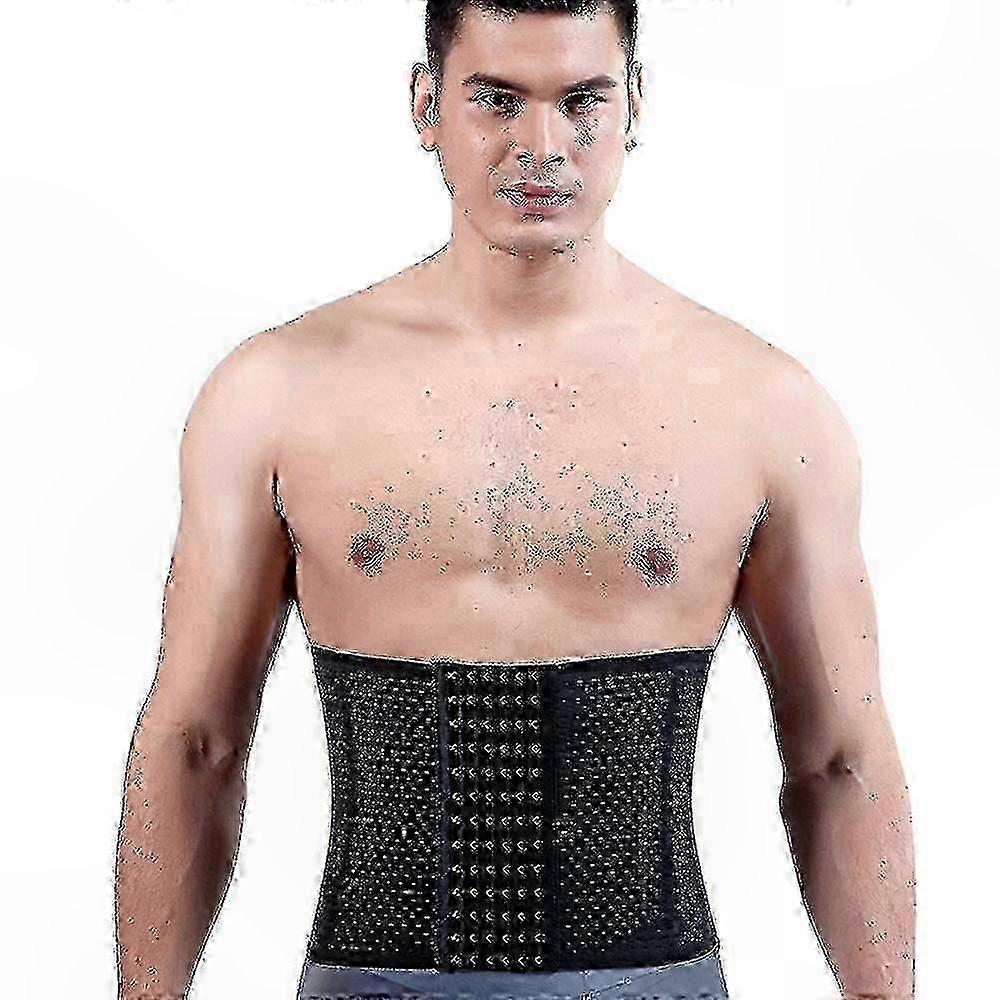 Men's Waist Trimmer with Hook-and-Eye Closure for Comfort and Support