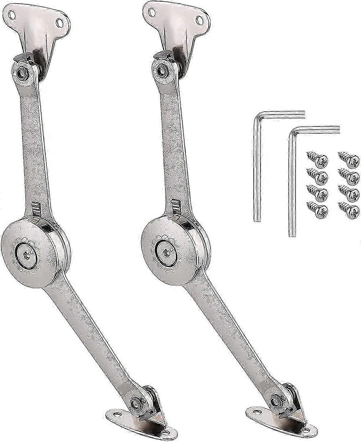 2 חלקים ארון ארון ריהוט ריהוט הרמת דלת תמיכה סטנדרטית ציר חזק דש ודש אביזרי להישאר מכסים עבור ארון מטבח ארון ארון ארון קופסת צעצועים