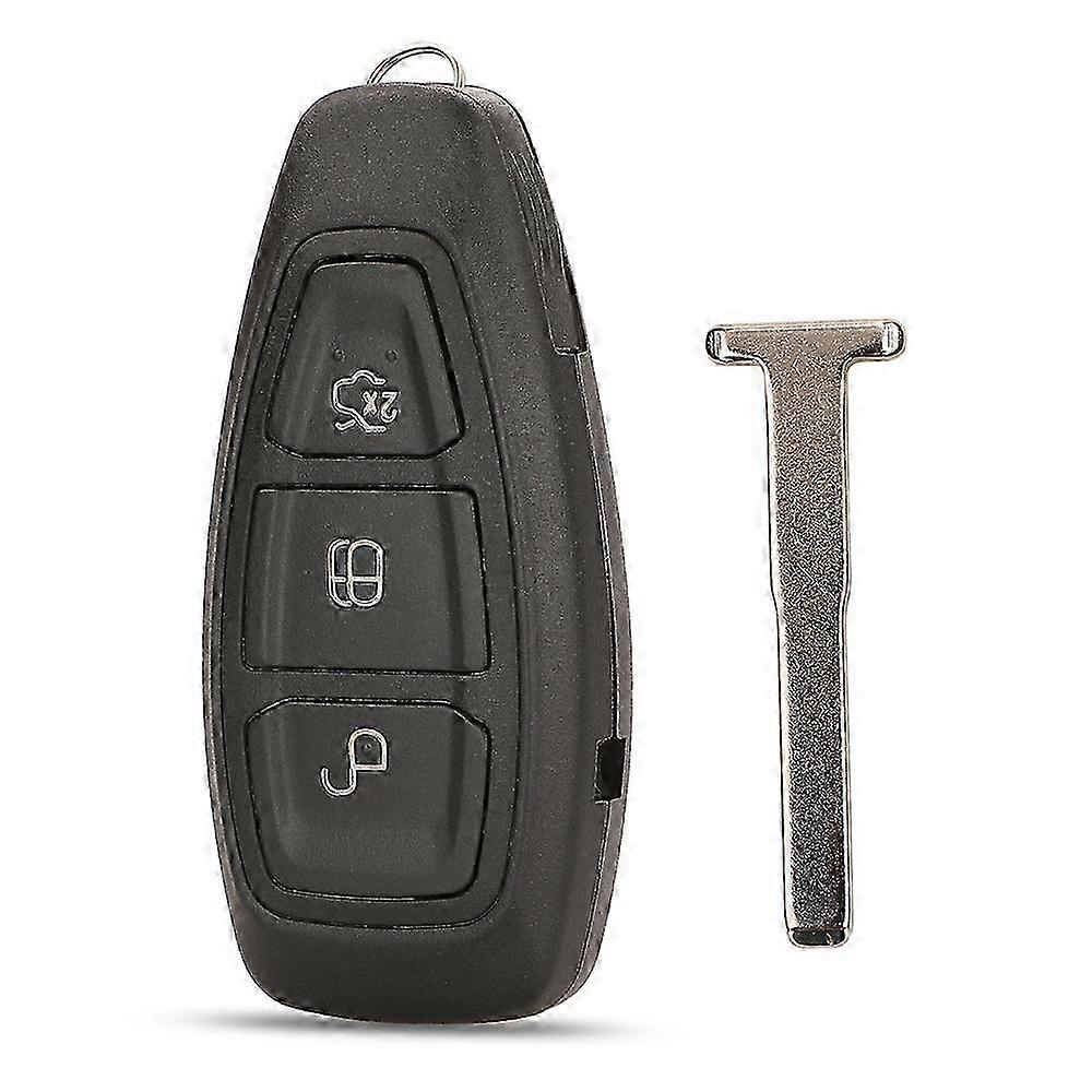 2025 jingyuqin 3 Buttons Remote Car Key Shell For Ford Focus C-Max Mondeo Kuga Fiesta B-Max Winning Titanium Keyless Case Replacement