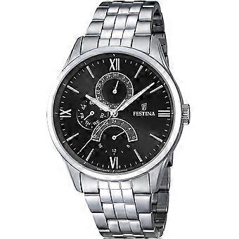 Relógio Festina Prata Aço Inoxidável F16822/4 Masculino