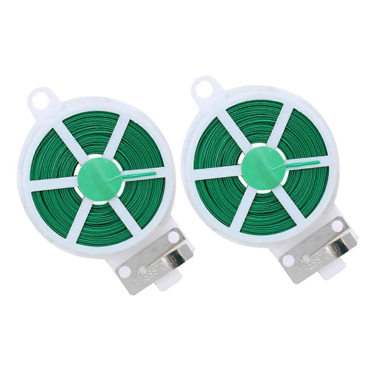 Garden Plant Ties 2 Rolls Flexible Wire Twist Ties For Branch Cable And Fixing Cable