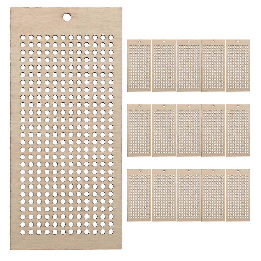 DIY Project Wooden Blank Bookmarks 16Pack Suitable For Handmade Lovers Unique Khaki Design For Creative Use