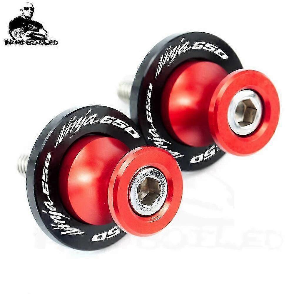 For Kawasaki Ninja650r Ninja650 Ninja 650 R -2017 2018 2019 2020 2022 Motorcycle Cnc M10 Swingarm Slider Spools Stand Screws