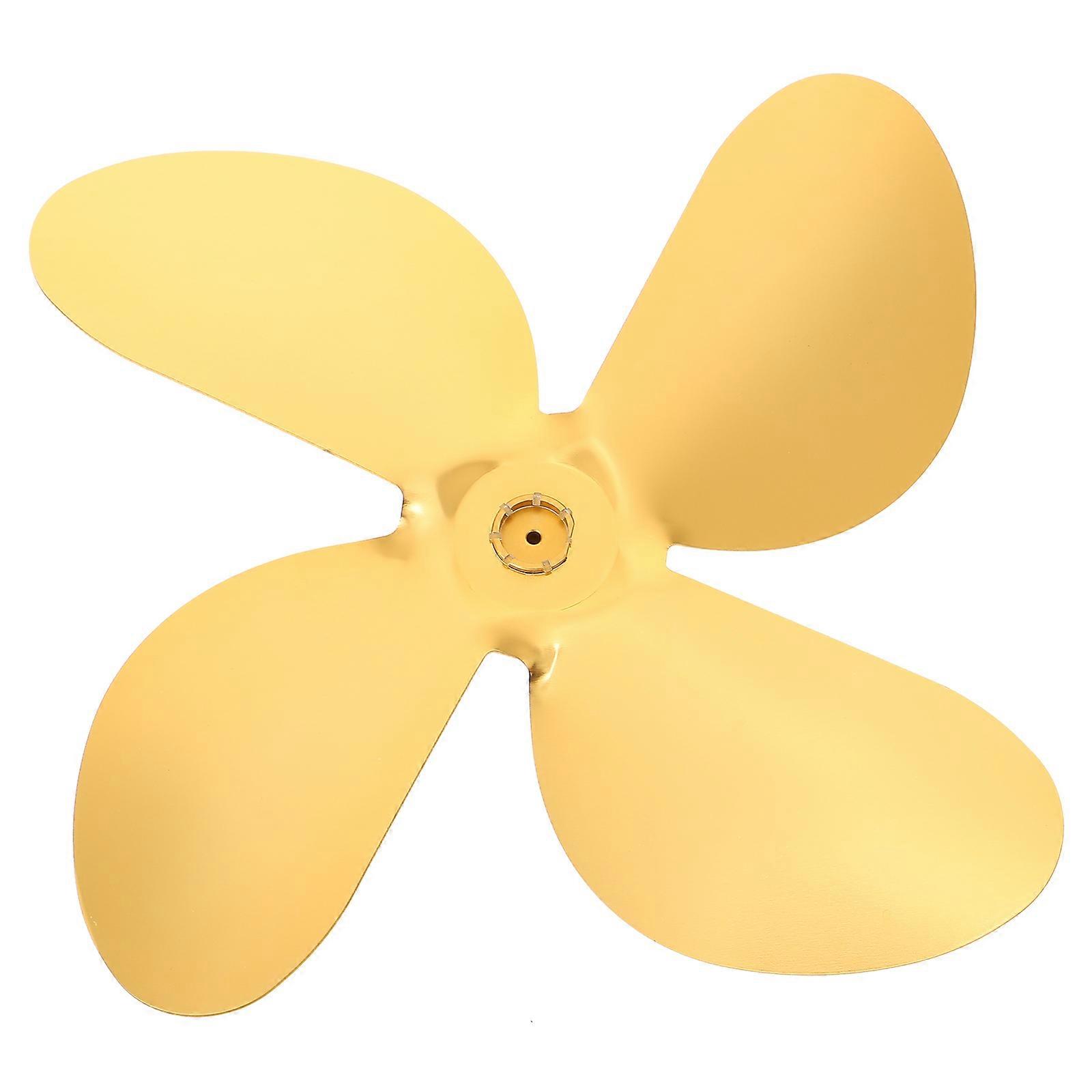 Heat Powered Fan for Fireplace Fan 1Set Aluminum Alloy Replacement