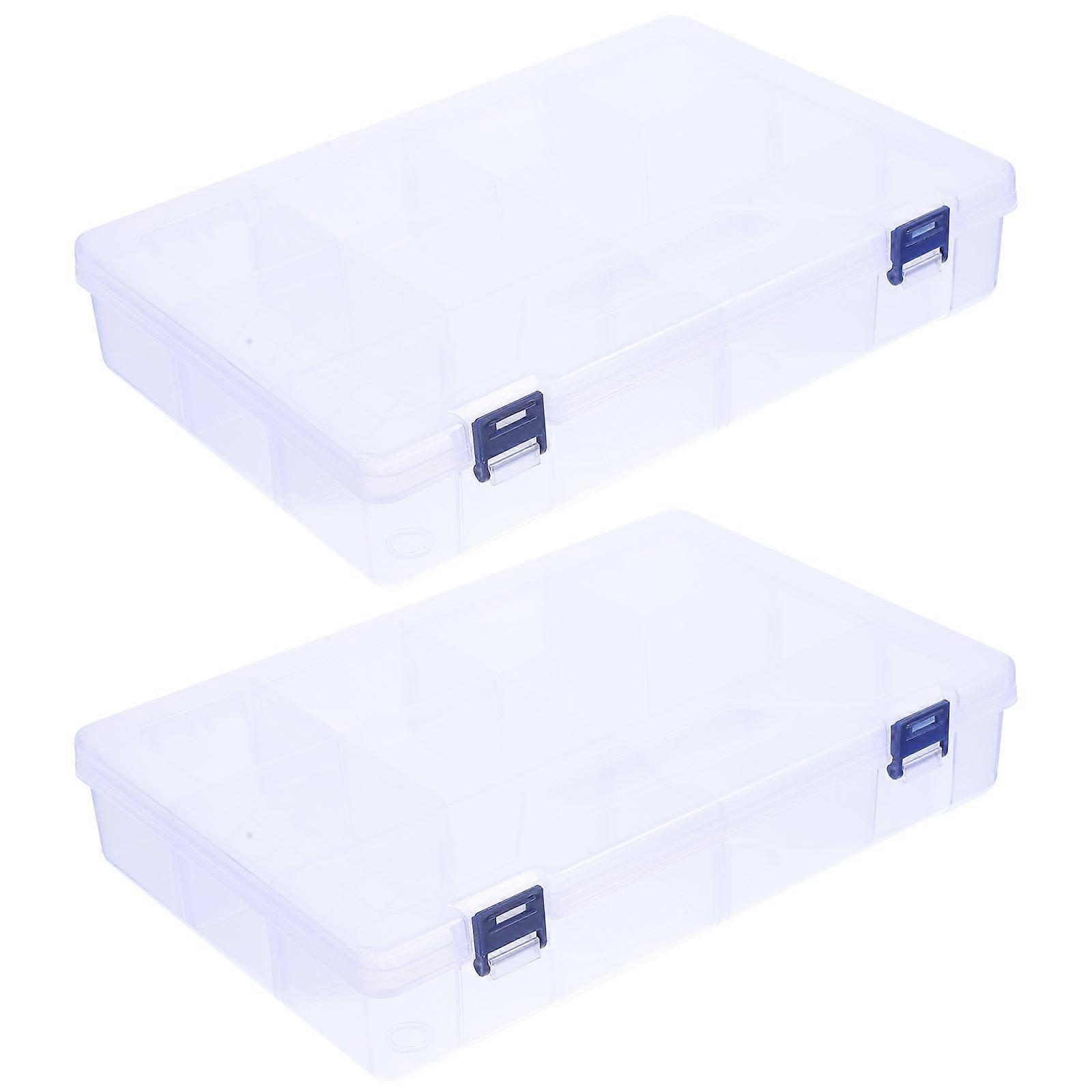 Clear Jewelry Box Organizer For Daily Life Designed For Home Users Providing Storage Solutions In Dimensions 30X20Cm With 4 Pcs