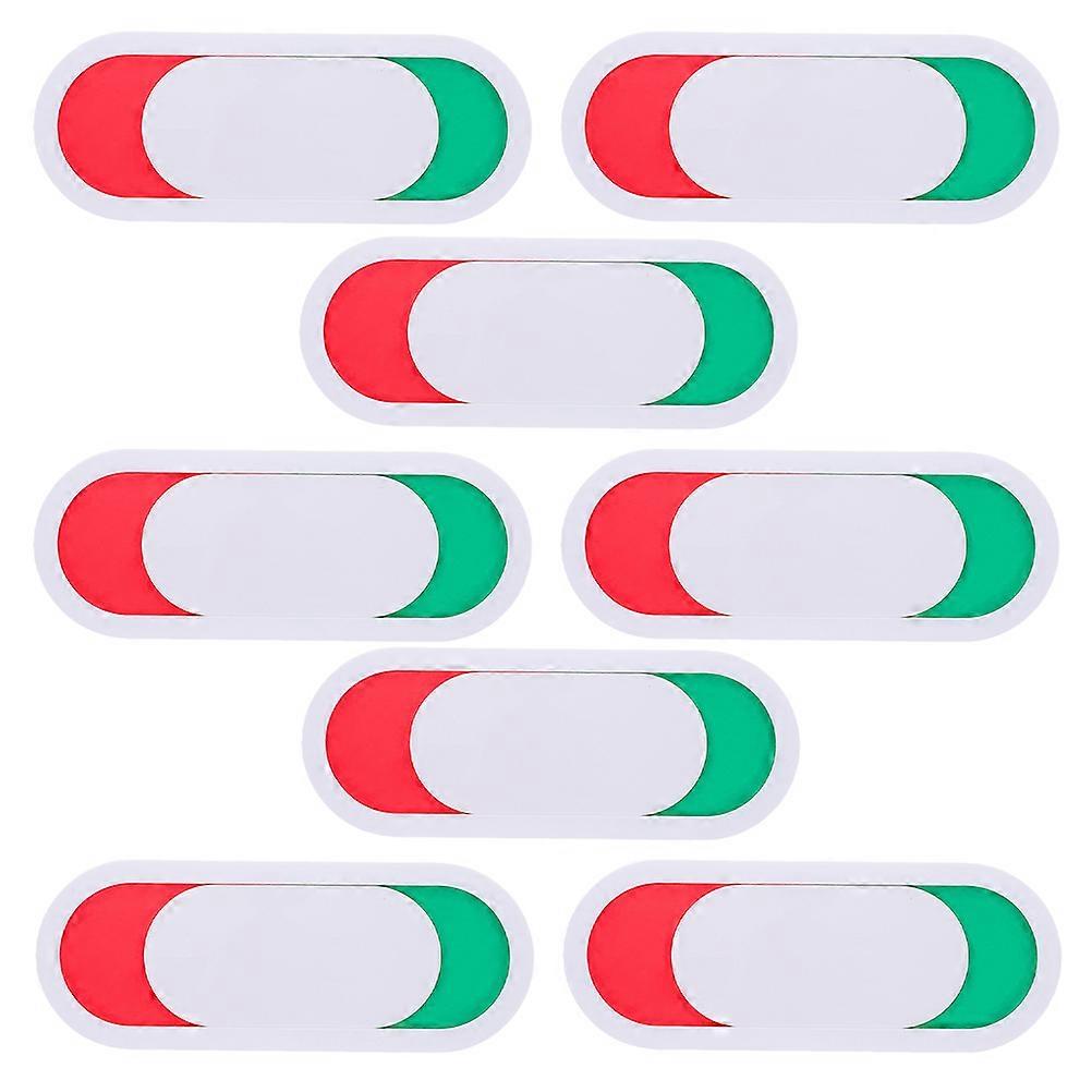 Bathroom Communication Sign 16 Pcs Acrylic Material Do Not Disturb Indicator For Office Home Use Noiseless Functionality