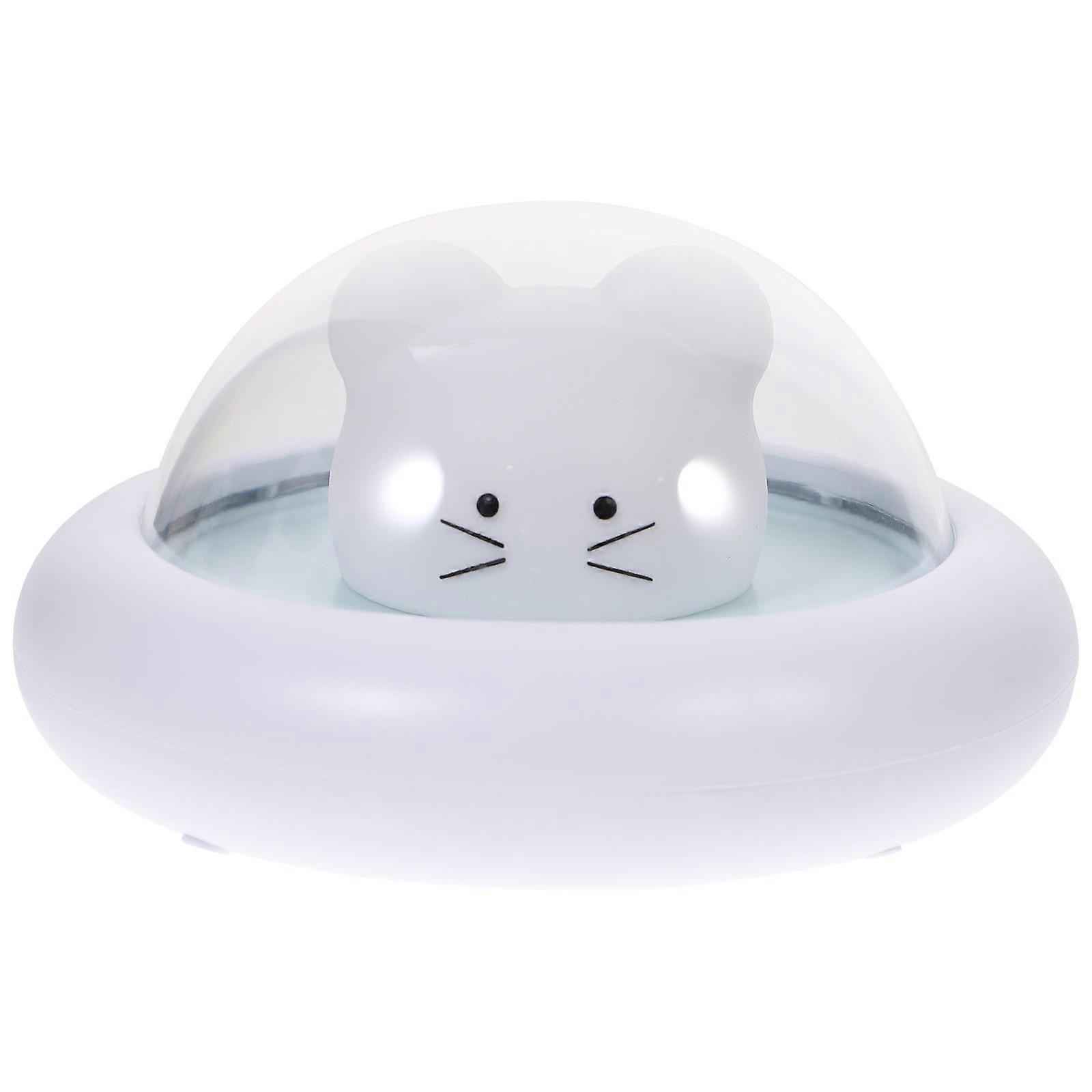 2Pcs Kids Night Light LED Cartoon Spaceship for Nursery and Bedroom Soft Light for Babies and Mothers with USB Power