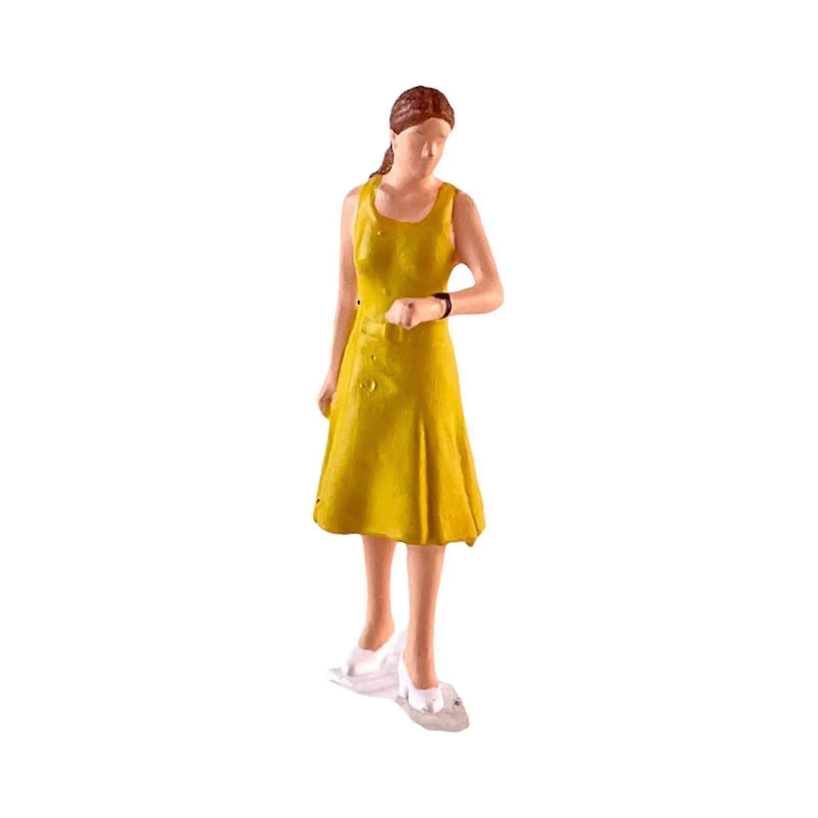 1:64 Scale People Figure Play Figure, Character Model, Tiny People Model for