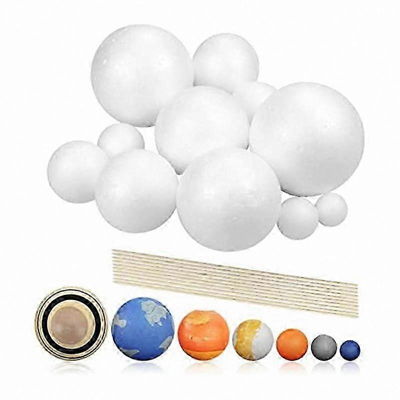 DIY Solar System Kit for Science Projects, Educational Planet Model Crafts