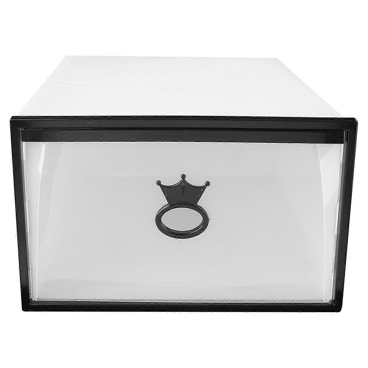 Drawer Type Shoes Box for Storage 2Pcs Thickened Plastic Shoe Organizer