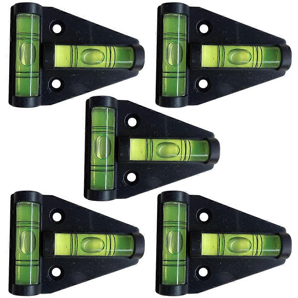 T Shaped Level Bubble 5Pcs Practical Design Ideal For Workbench Alignment And Construction Projects