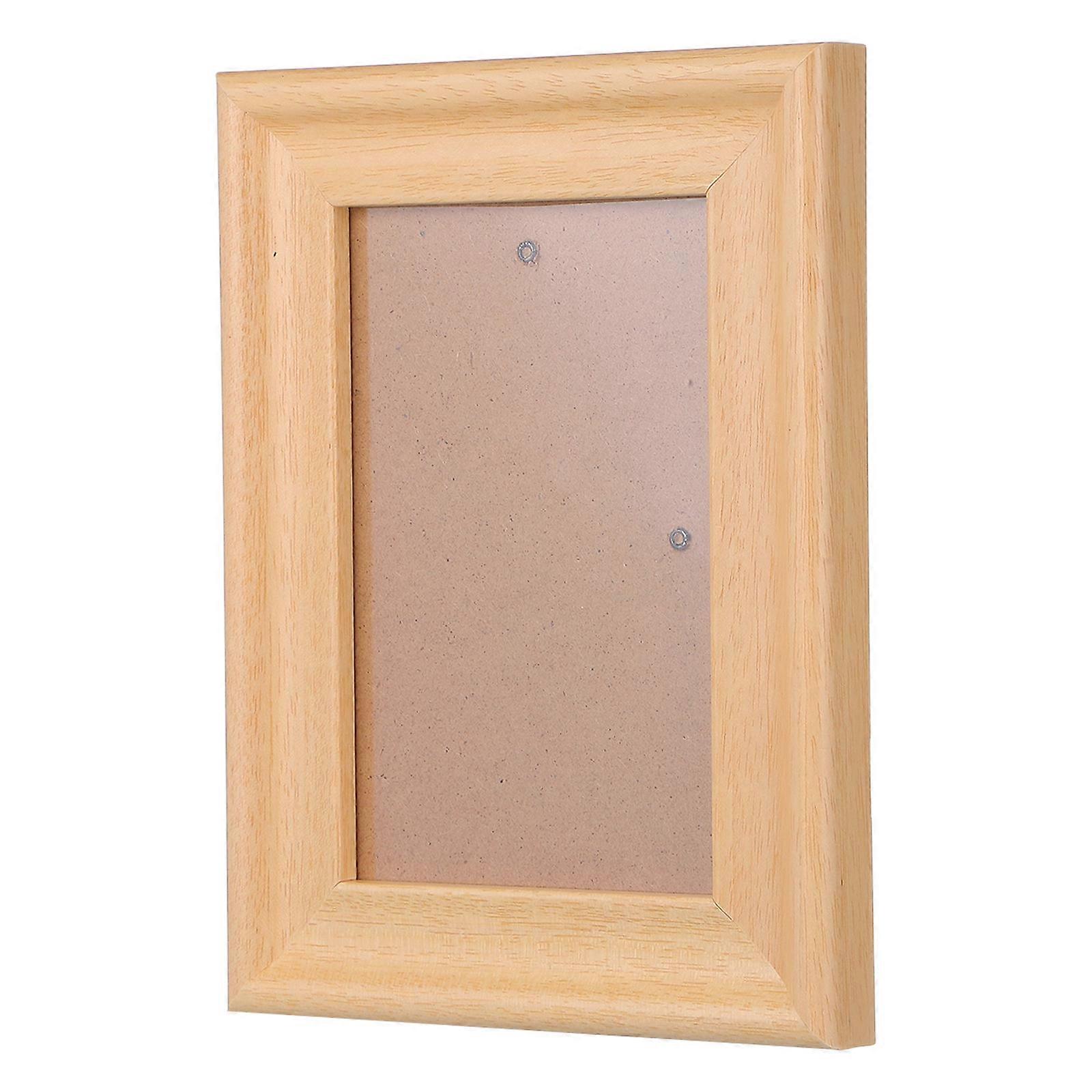 Rustic Retro Photo Frame Wooden Photo Frame for Table Decor 3Pcs