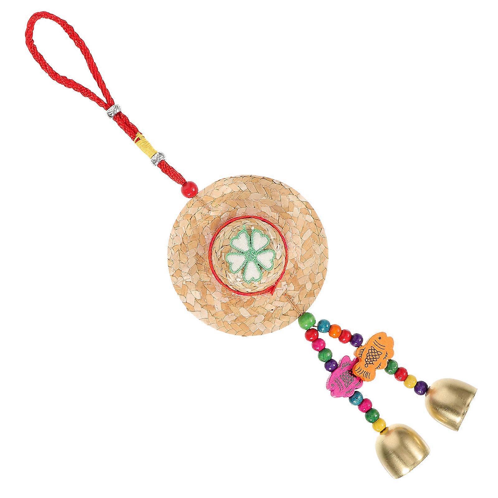 Ethnic Style Wind Bell Hanging Wind Chime for Courtyard Decor 5Pcs