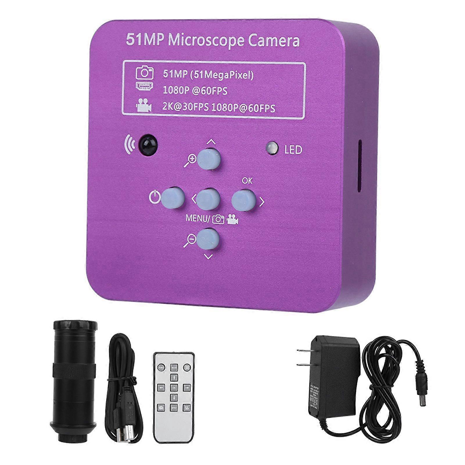 Industrial Electronic Digital Video Microscope Camera C Mount Lens