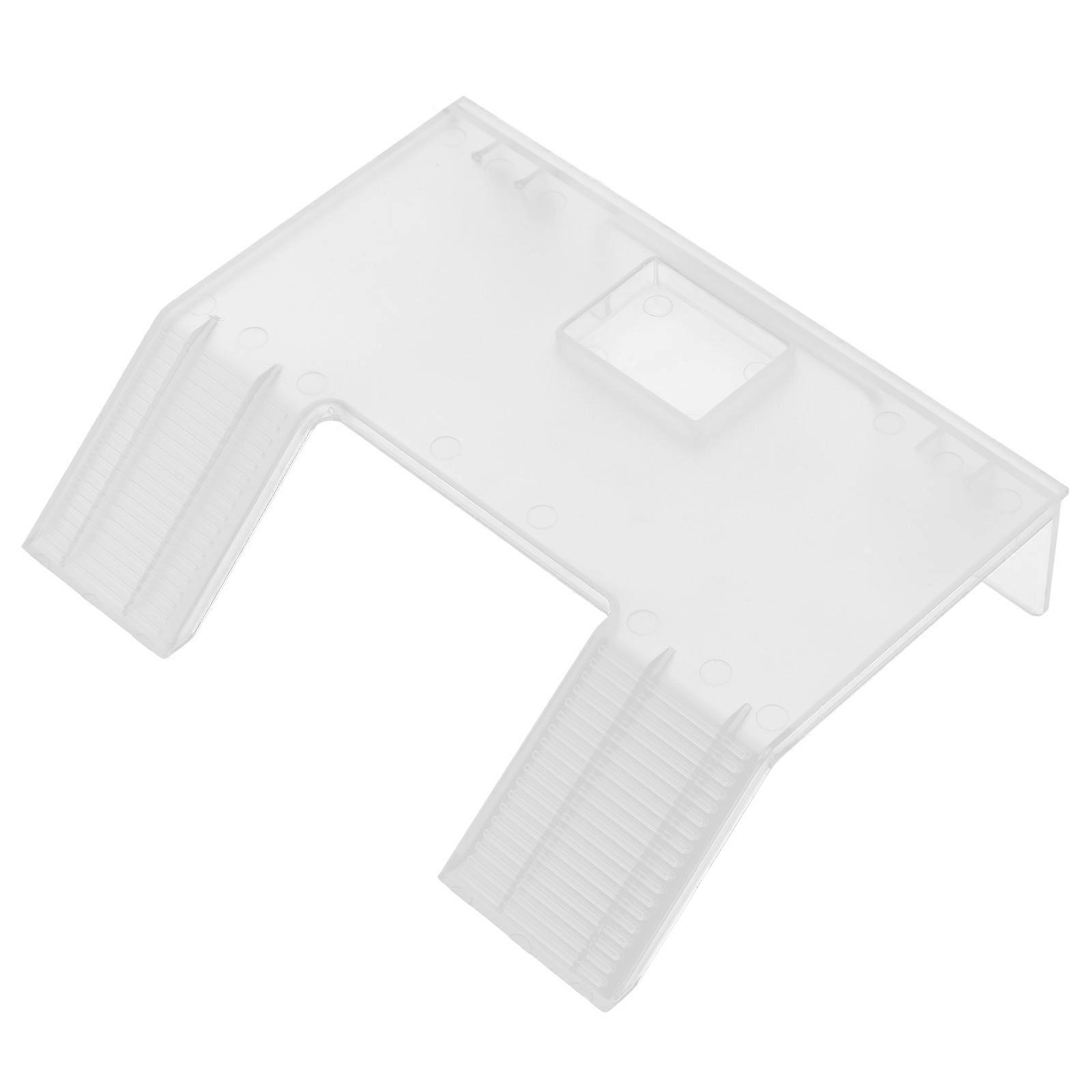 Transparent Turtle Basking Platform ABS Plastic for Aquarium 5Pcs Pack