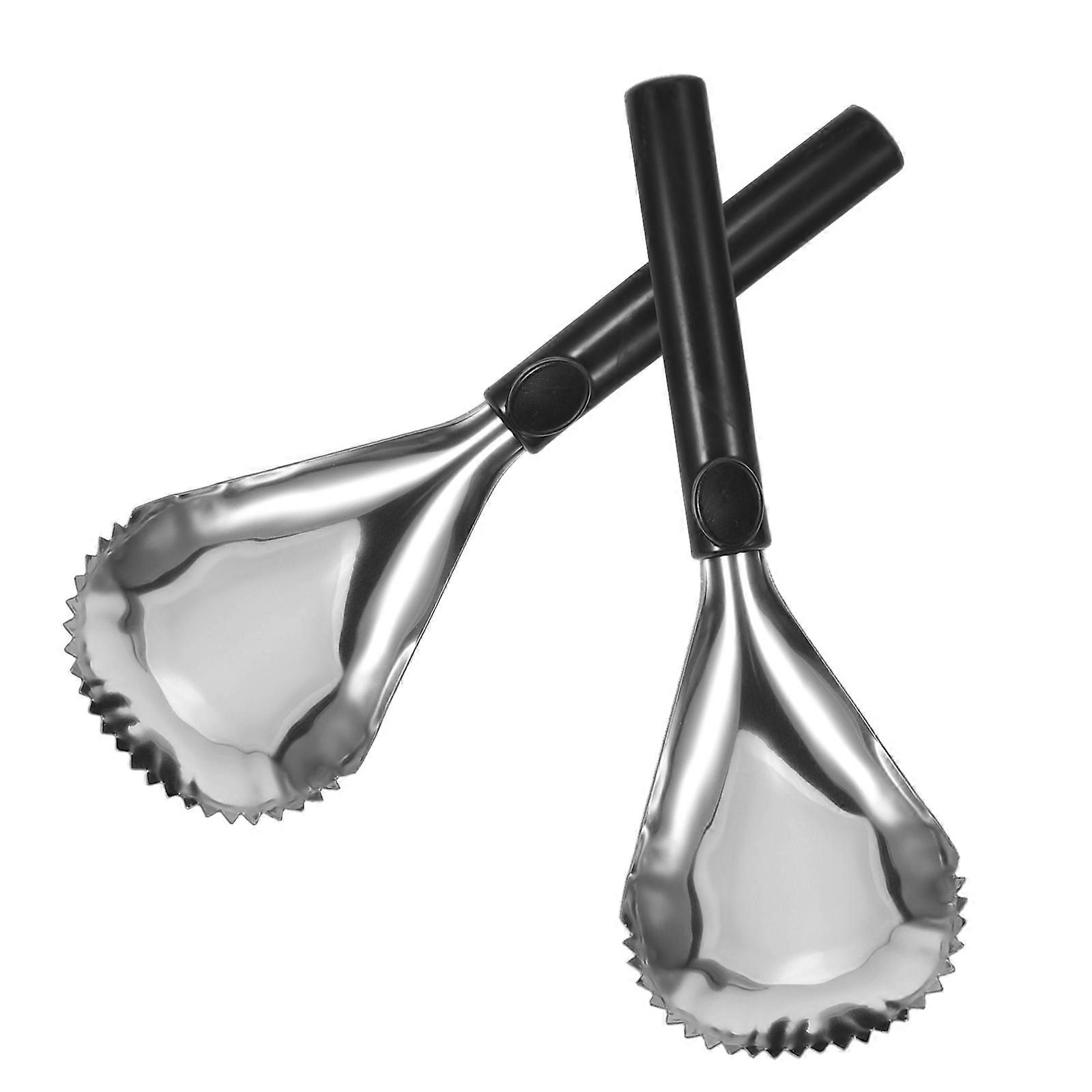 Black Pumpkin Corer Scoop Manual Core Removal Tool 10Pcs Stainless Steel