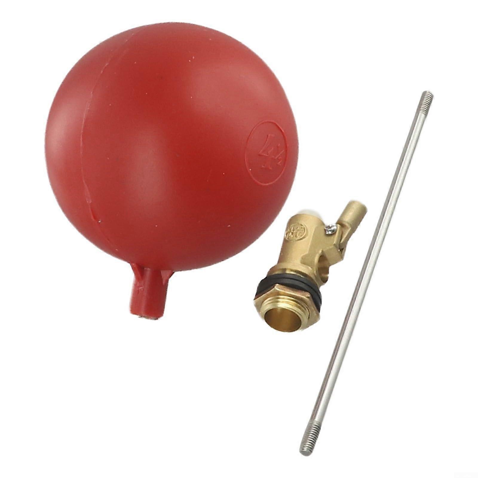 Water Tank Automatic Control Valve DN15 Brass Body Plastic Float