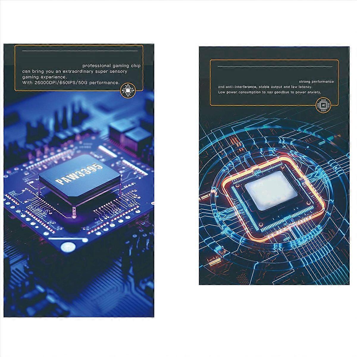  M3-Pro Mouse 4KHz Wireless Esports Gaming Mouse white