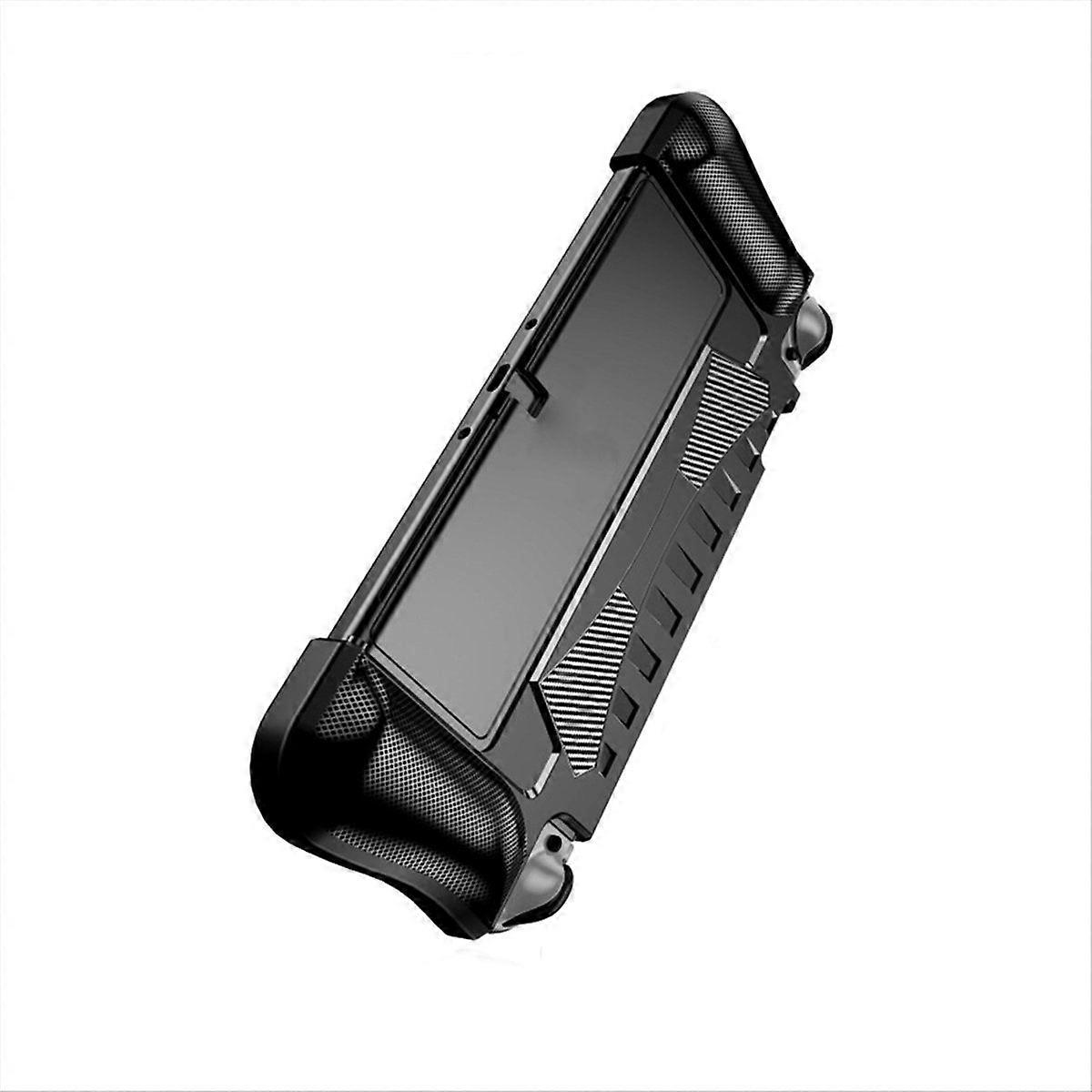Dockable Case for Soft Silicone Ergonomic Grip Protective Shell Cover Game Accessory Black