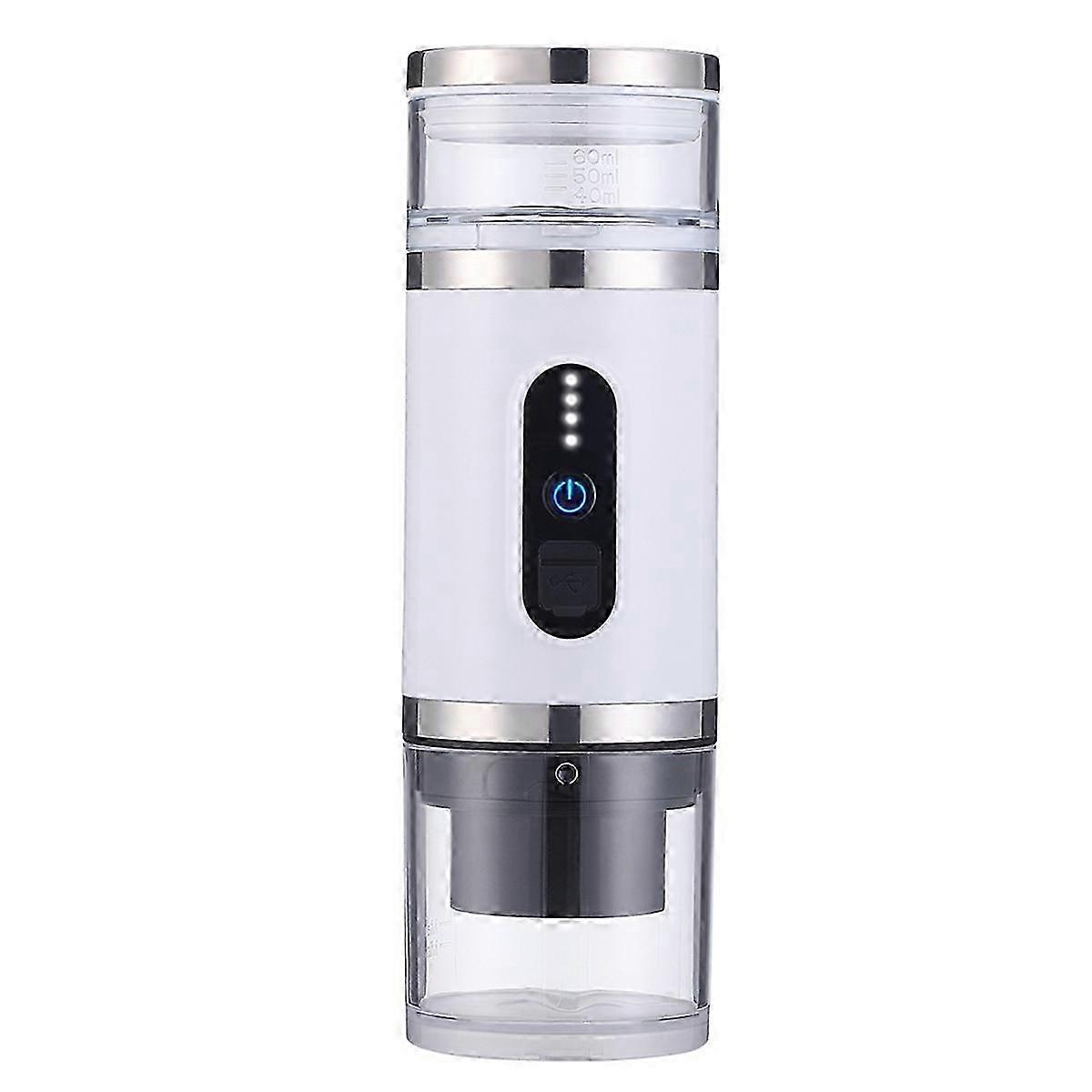 Portable Coffee Maker Electric Espresso Machine High-Capacity (80ml) Non-Heating Version for Camping