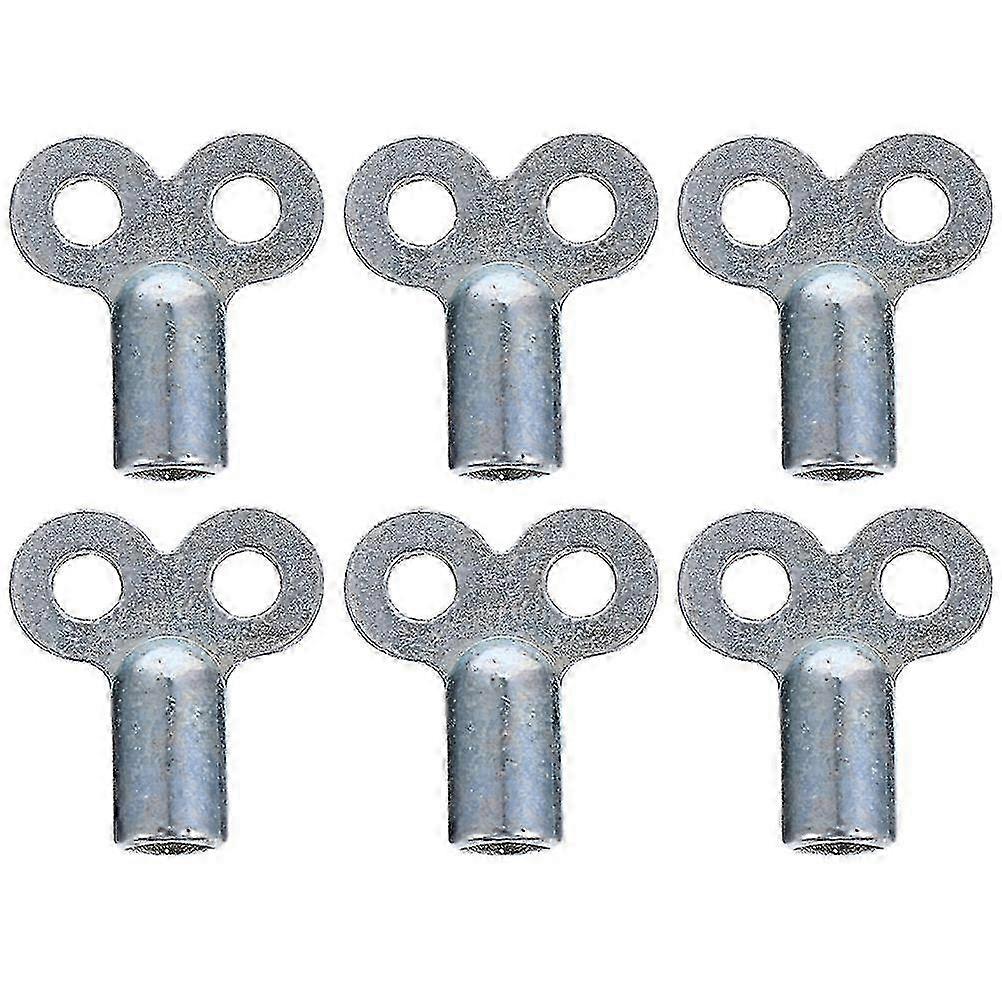 25-26 6pcs Radiator Keys Gas Keys Radiator Tail Keys Radiator Air Vent Keys For Bleeding