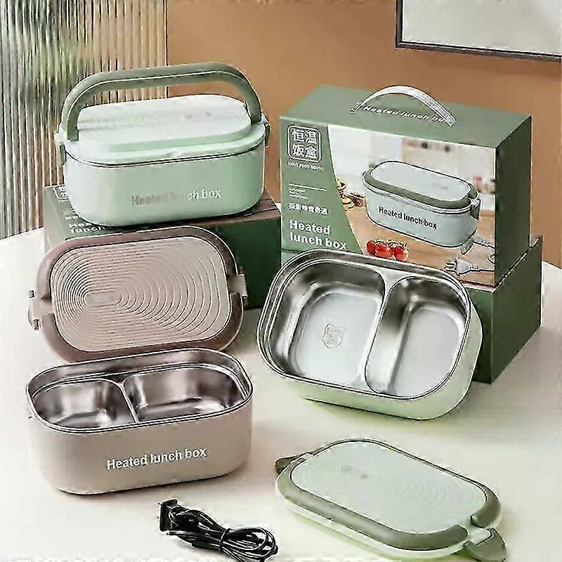 Boîte à lunch électrique portable en acier inoxydable 304, 25-26, sans eau, 220 V, à température constante