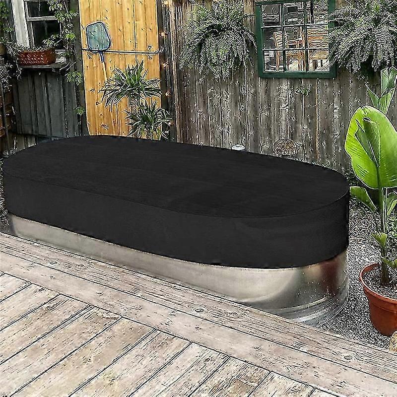 6ft waterproof stock tank pool cover oval