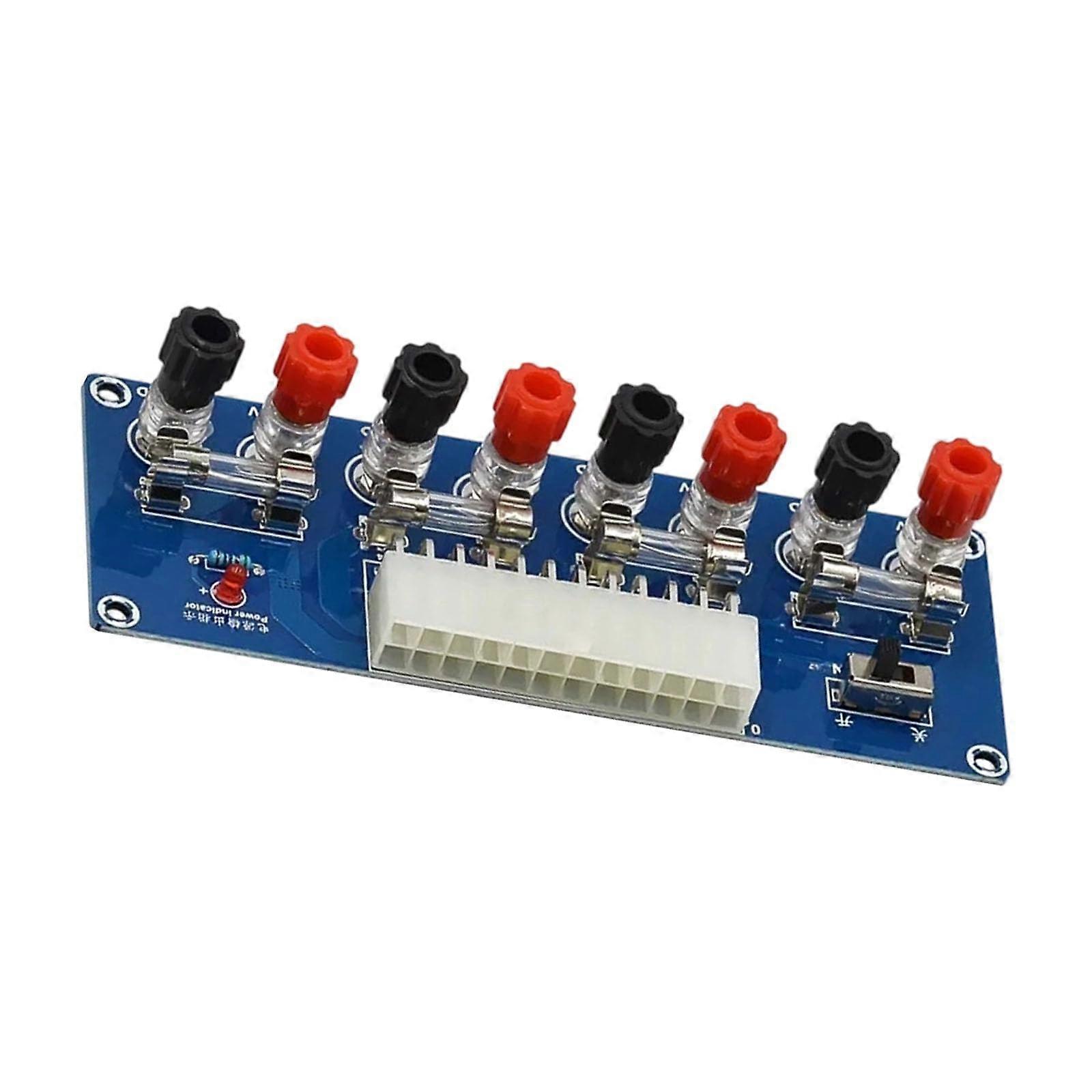 Desktop Chassis Power Supply Adapter Board 24Pin Pickup Board Module Output Terminal Block Standard Edition