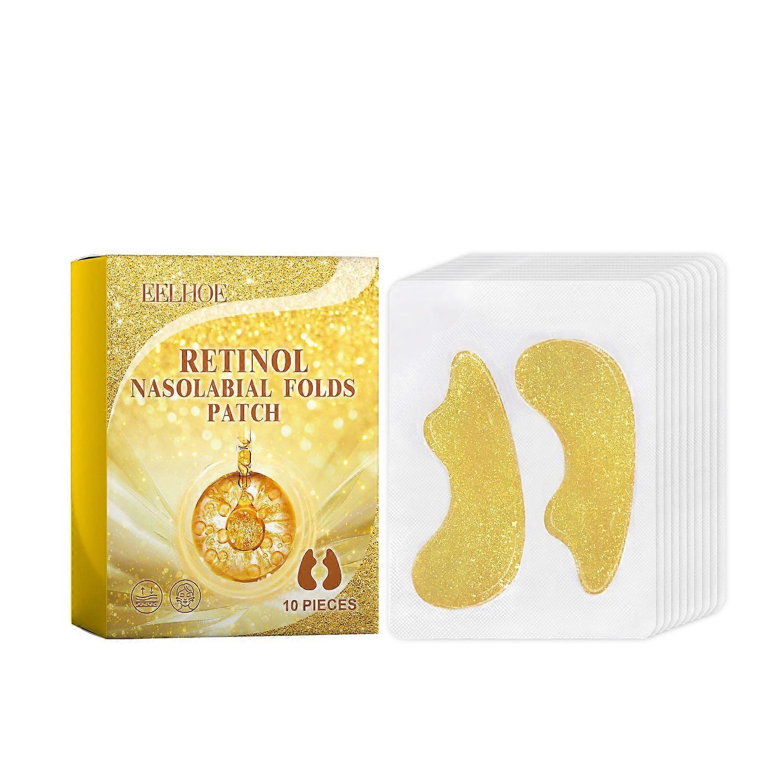 Retinol Nasolabial Folds Patch, Nourish Skin Smooth And Delicate Skin Improves And Reduces Fine Lines