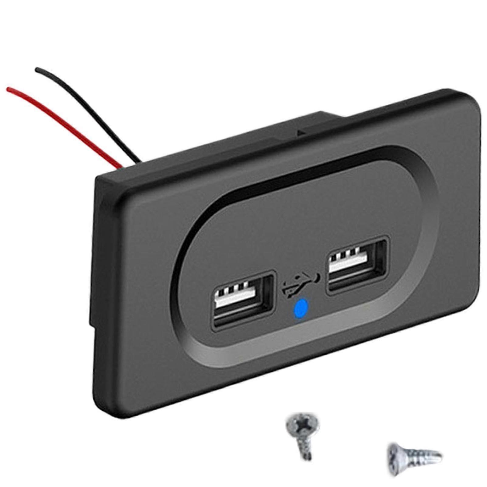 USB Socket Multipurpose Charger Socket Wall Socket With USB Ports Safe Car Powering Outlet For RVs Buses And Ships